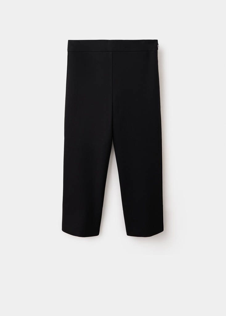 Capri trousers with openings - thumbnail 4