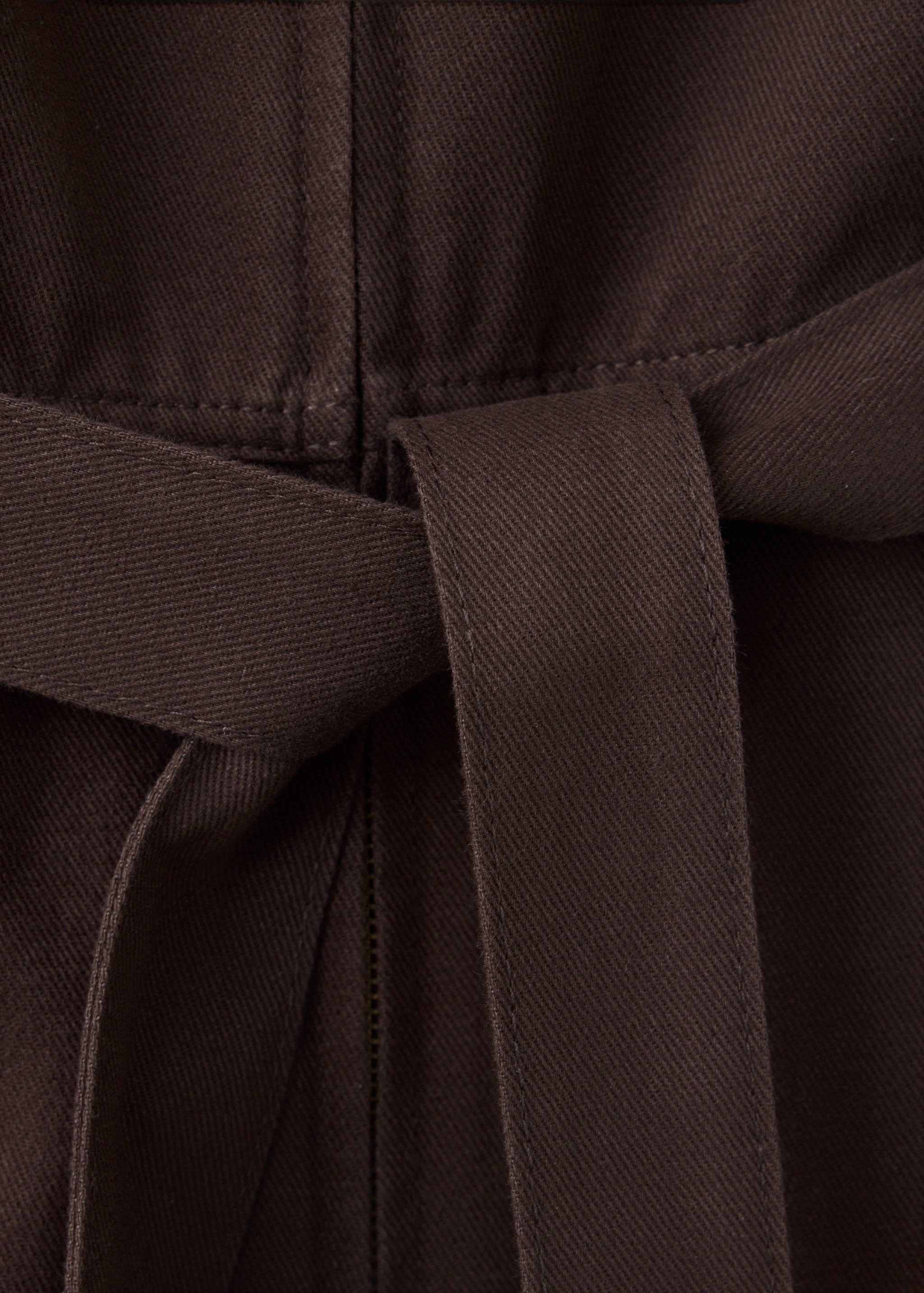 Denim jumpsuit belt - Details of the article 0