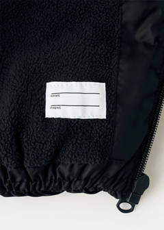Quilted gilet with hood — Black 7