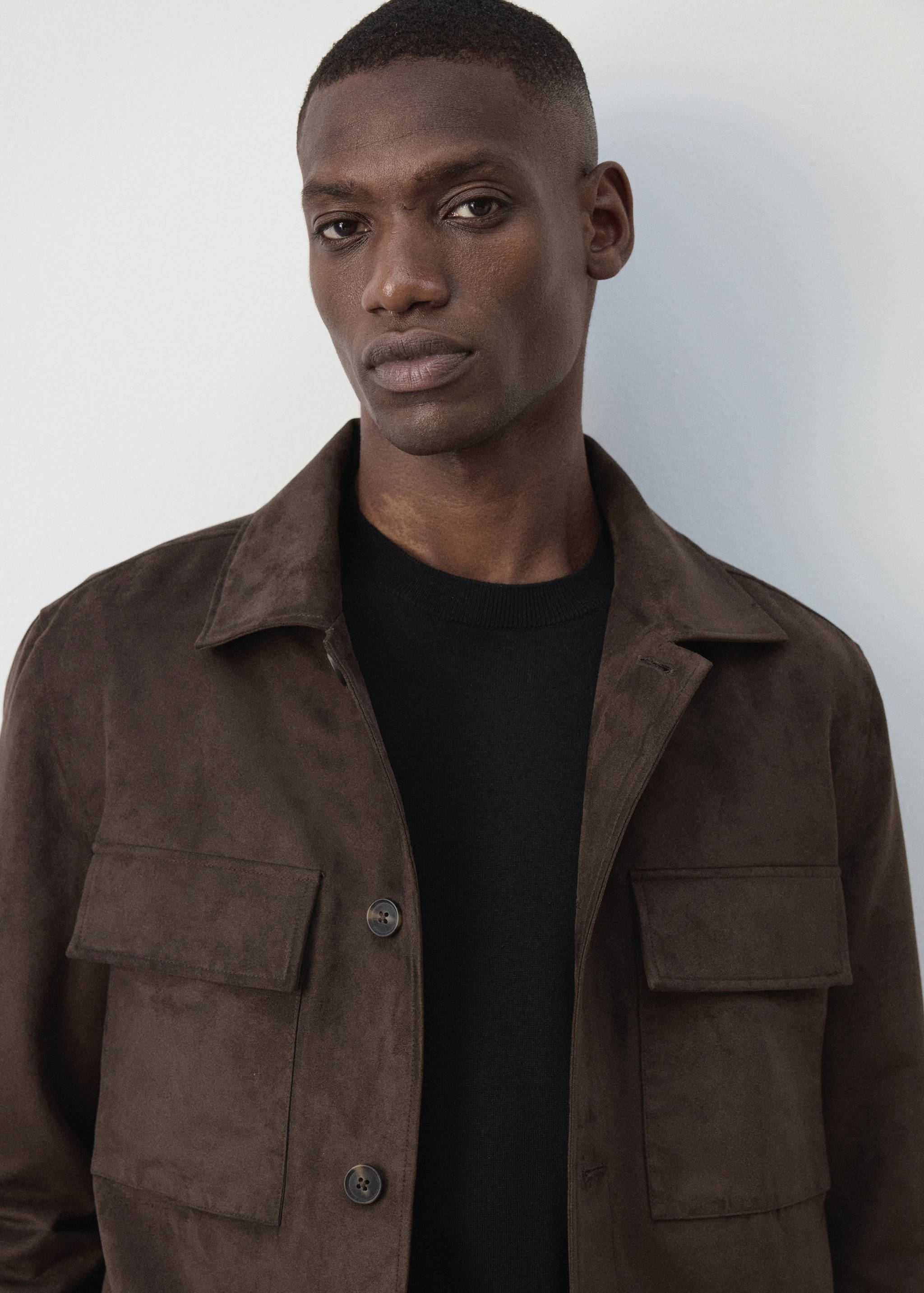 Veste effe daim poches - Détail de l'article 1