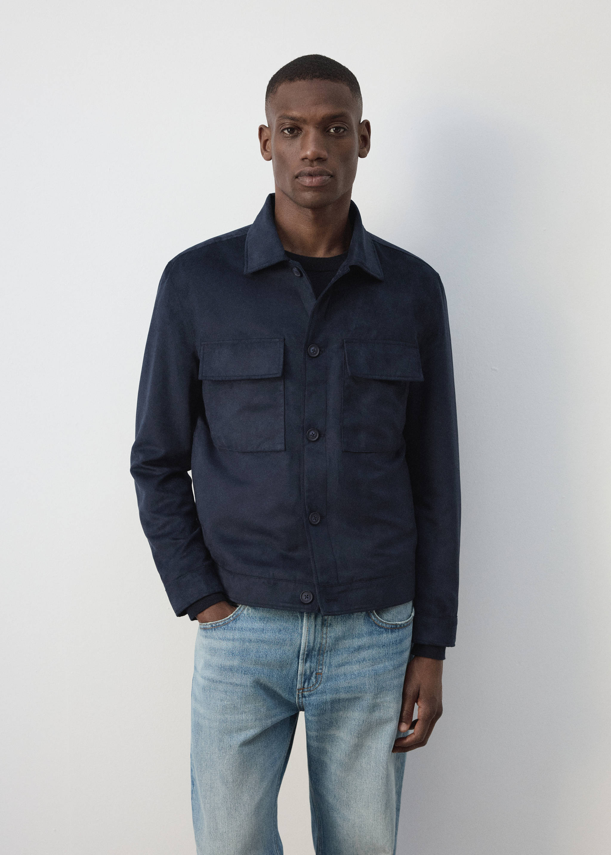 Veste effe daim poches - Détail de l'article 4