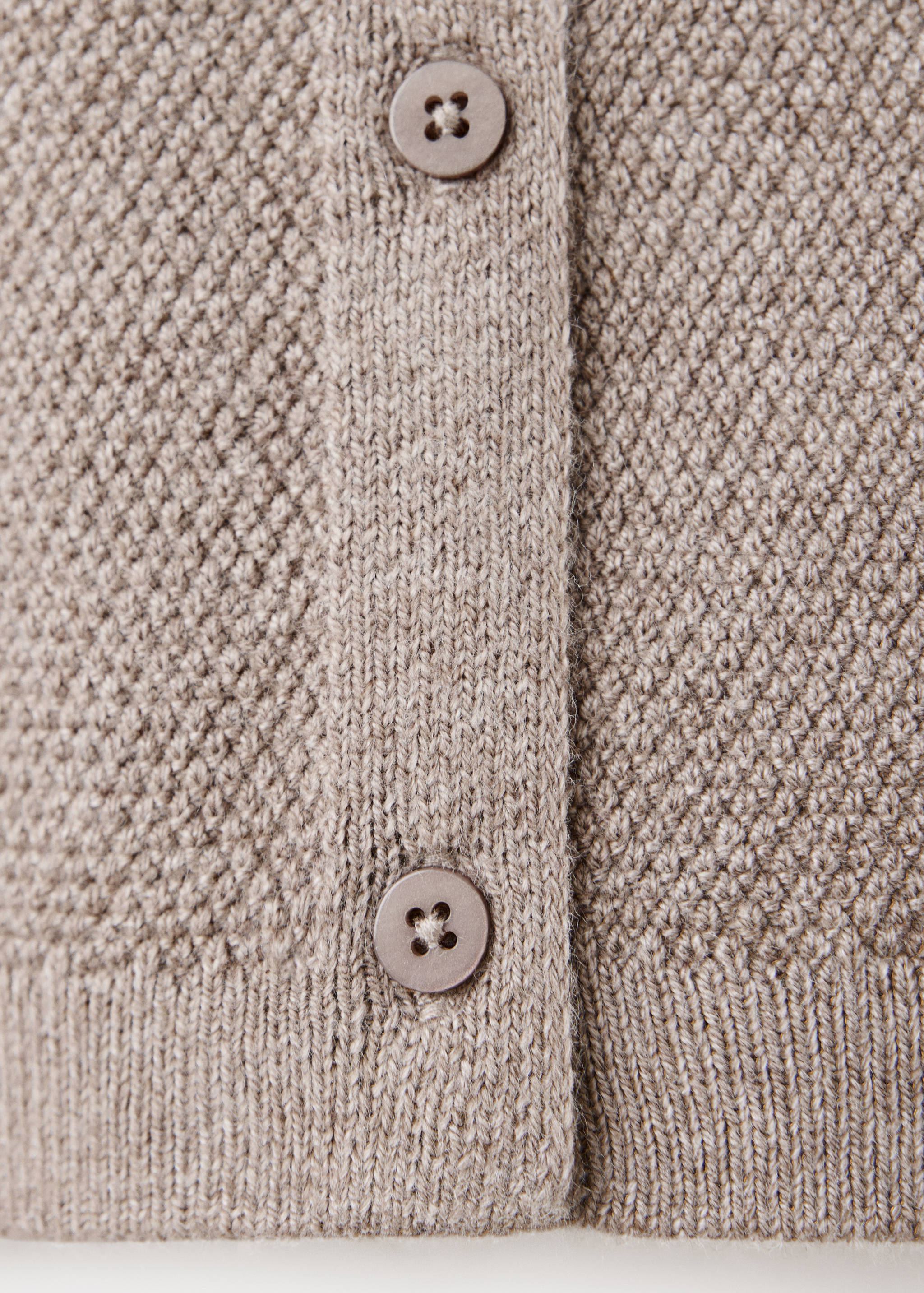 Long sleeves knit cardigan - Details of the article 8
