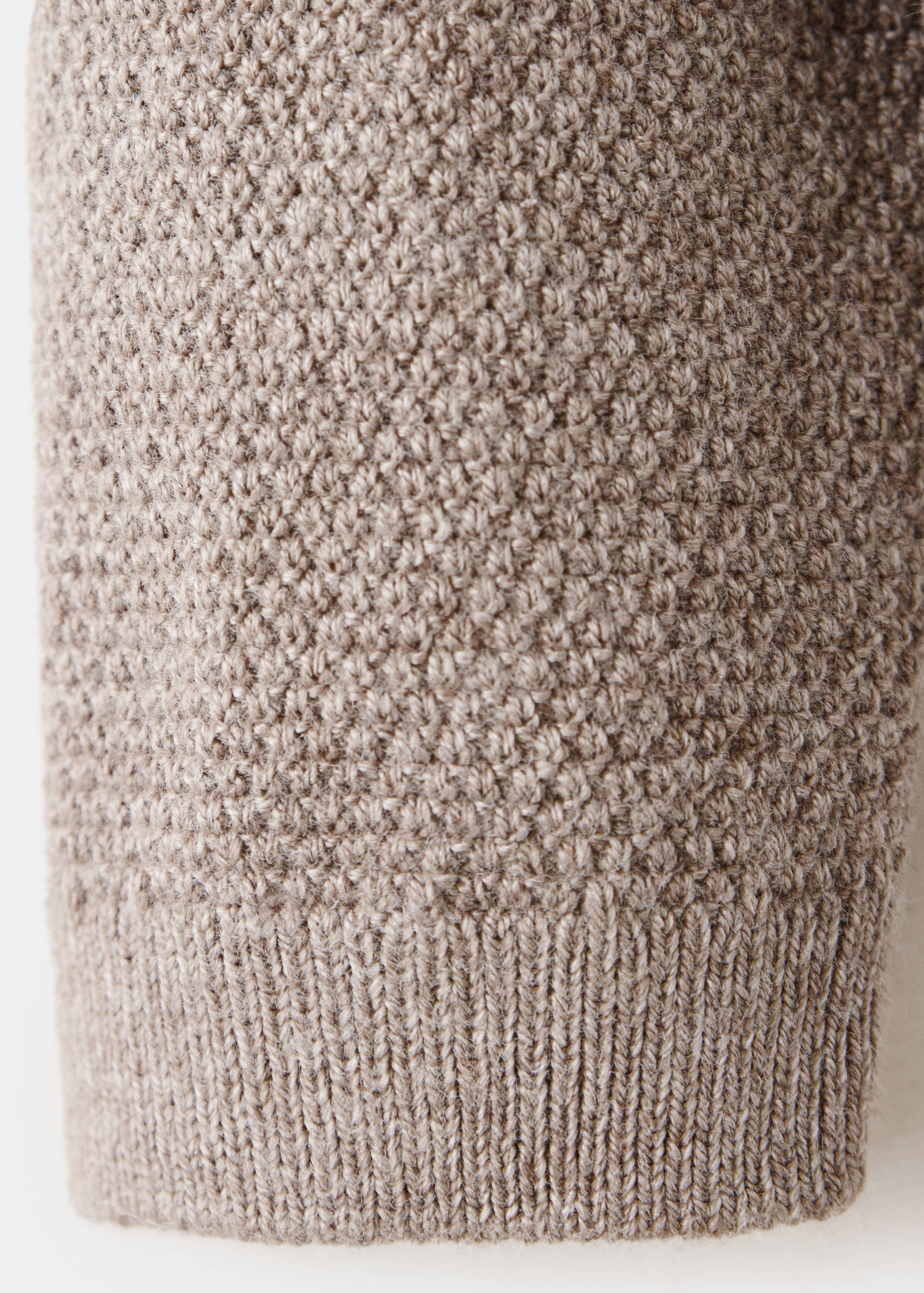 Long sleeves knit cardigan - Details of the article 0