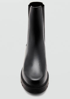 Track sole Chelsea boots — Black 4