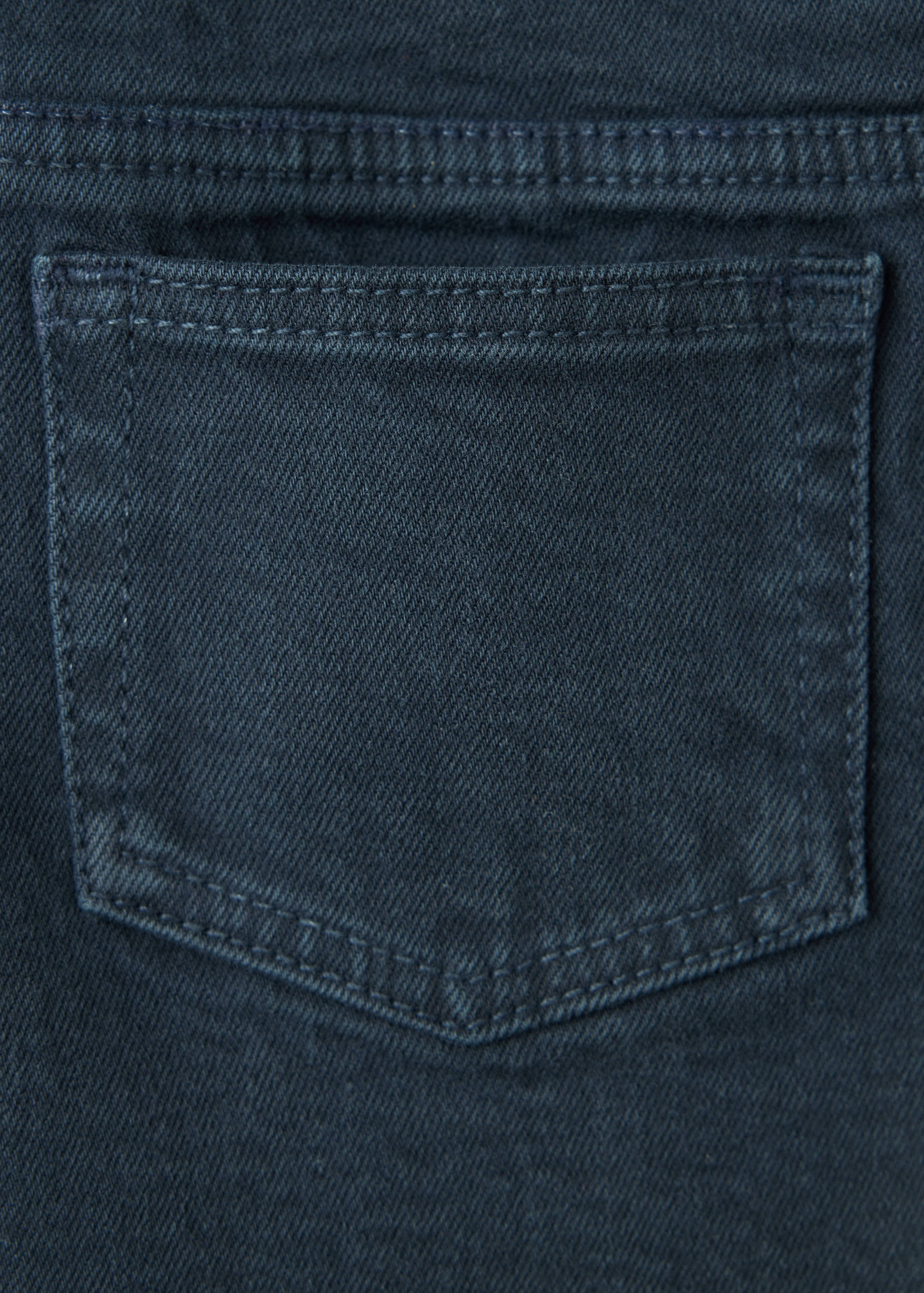 Denim skirt with pockets - Details of the article 0