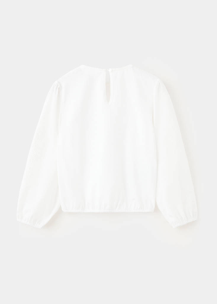 100% cotton embroidered T-shirt