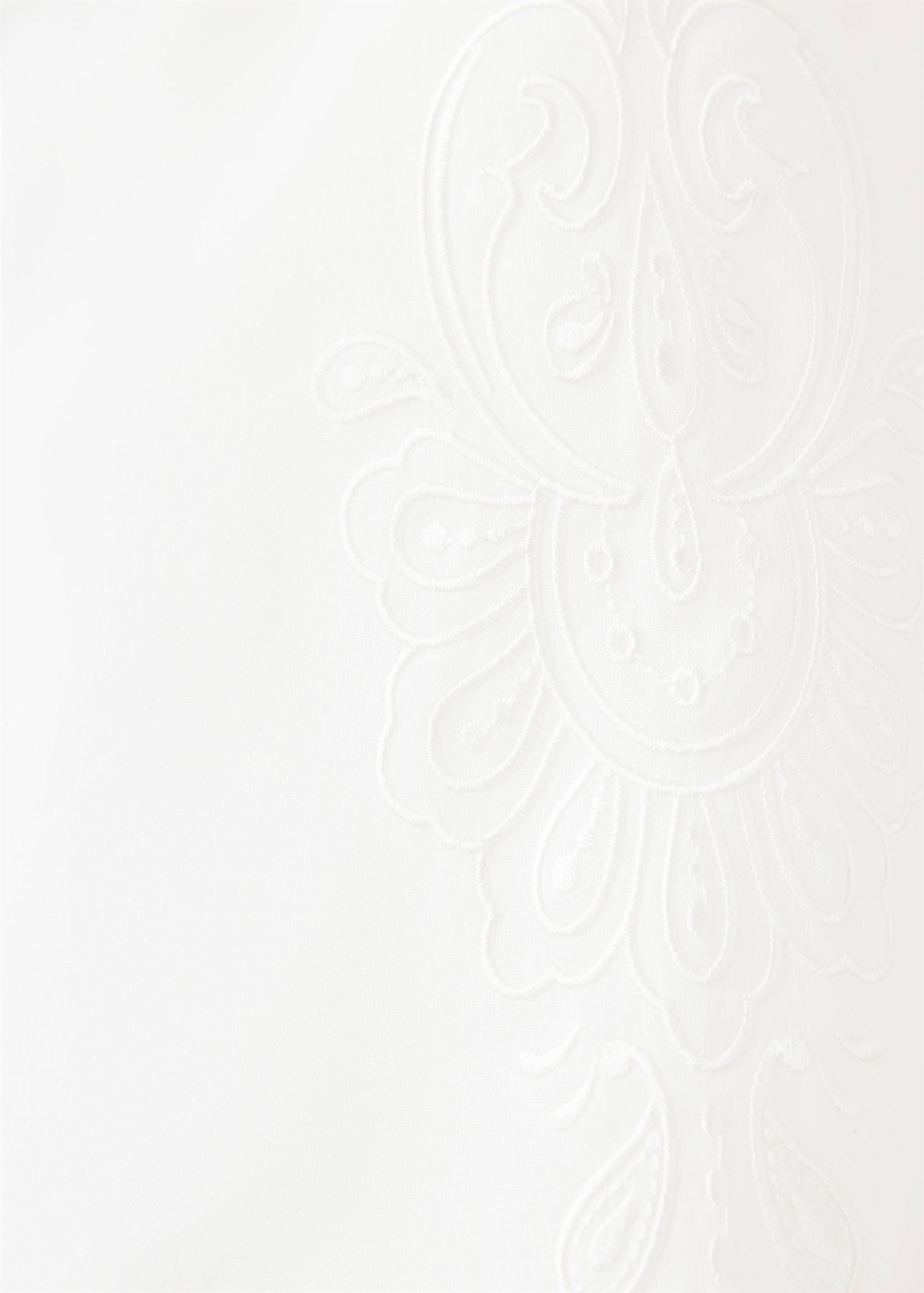 100% cotton embroidered T-shirt - Details of the article 0