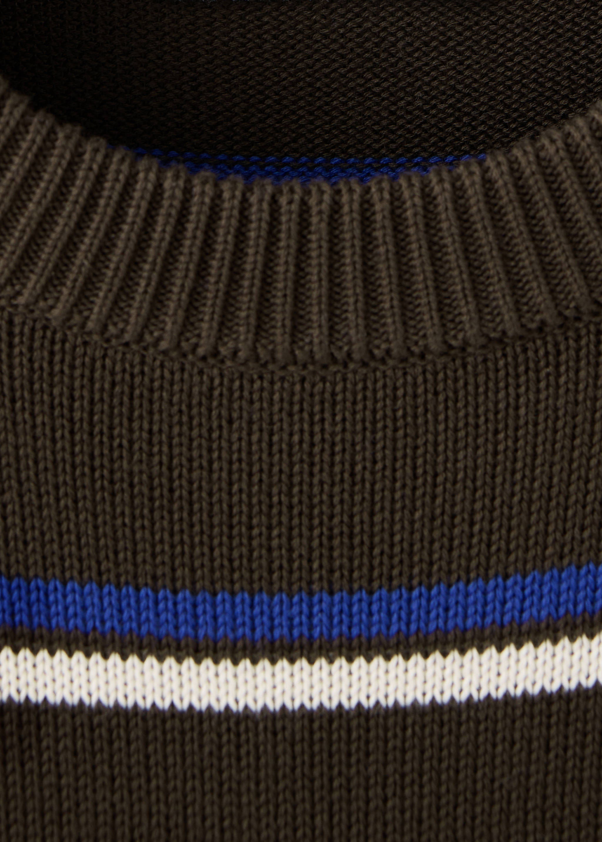 100% cotton mid-weight knit jumper - Details of the article 8