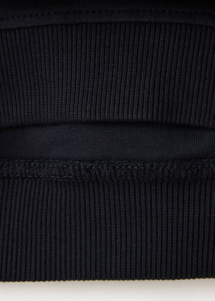 Hoodie cotton sweatshirt — Black