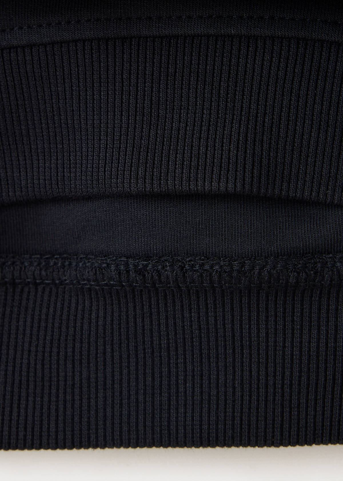 Hoodie cotton sweatshirt — Black