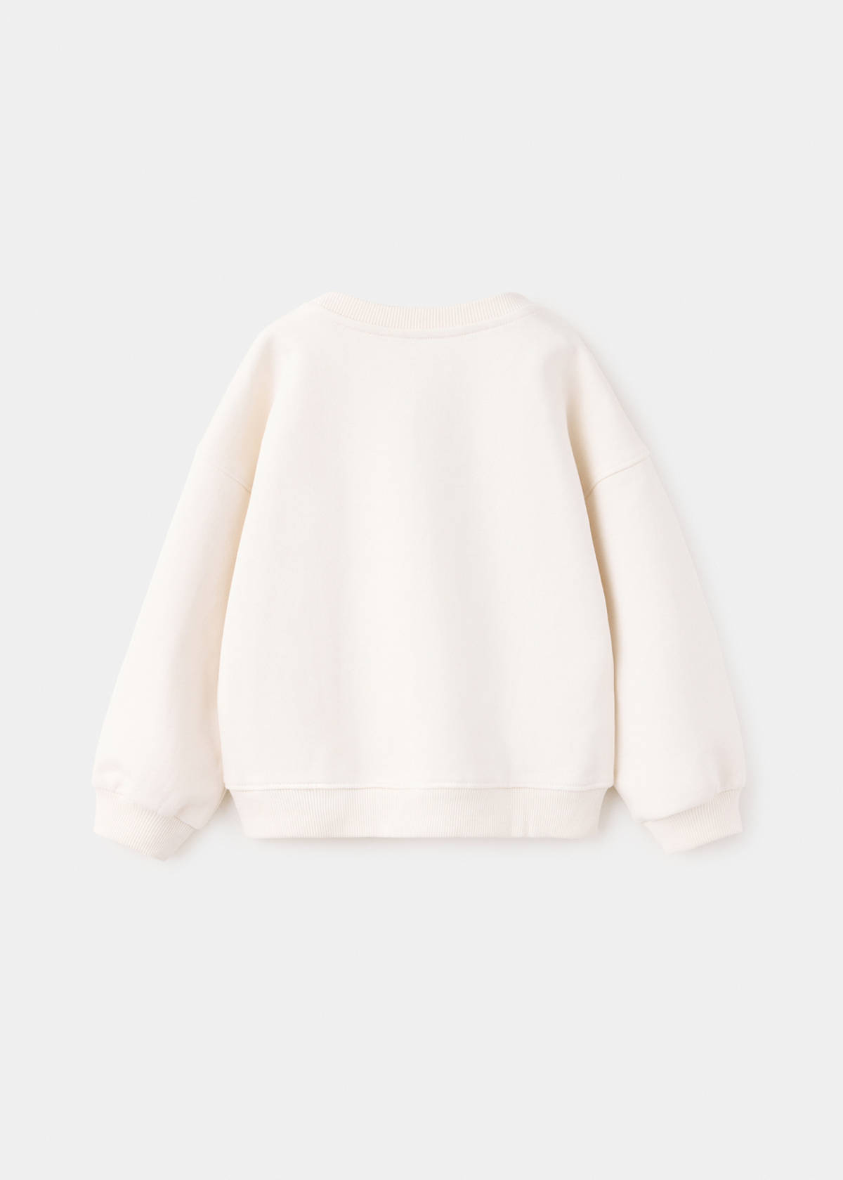 Sweatshirt with animal print detail — Off White