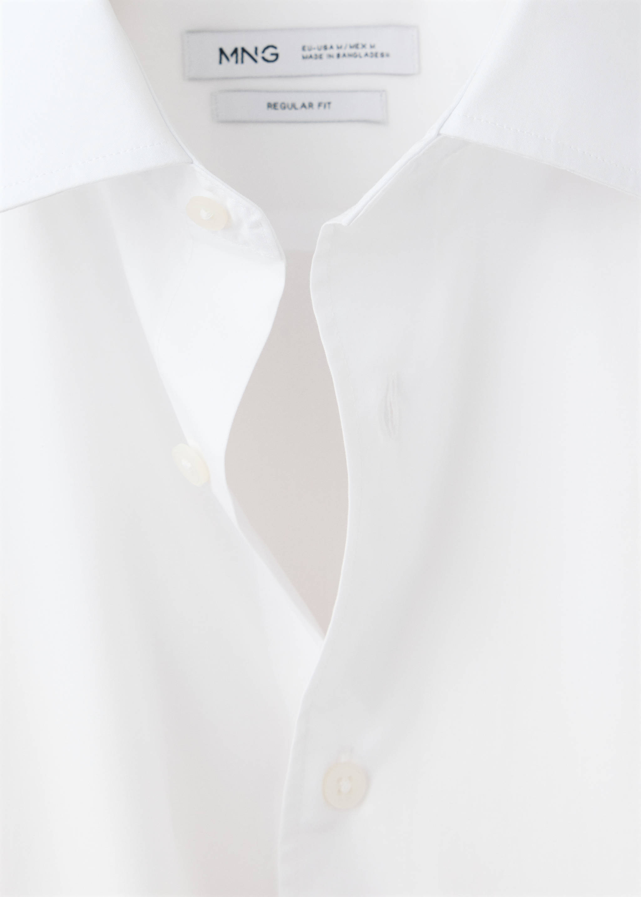 Regular-fit 100% cotton shirt - Details of the article 8