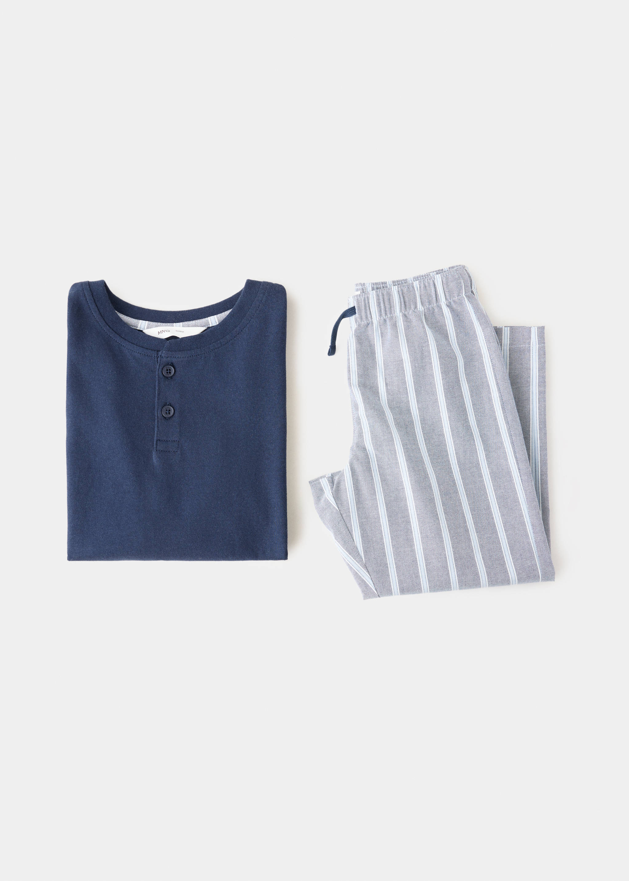 Pyjama complet à rayures - Détail de l'article 0