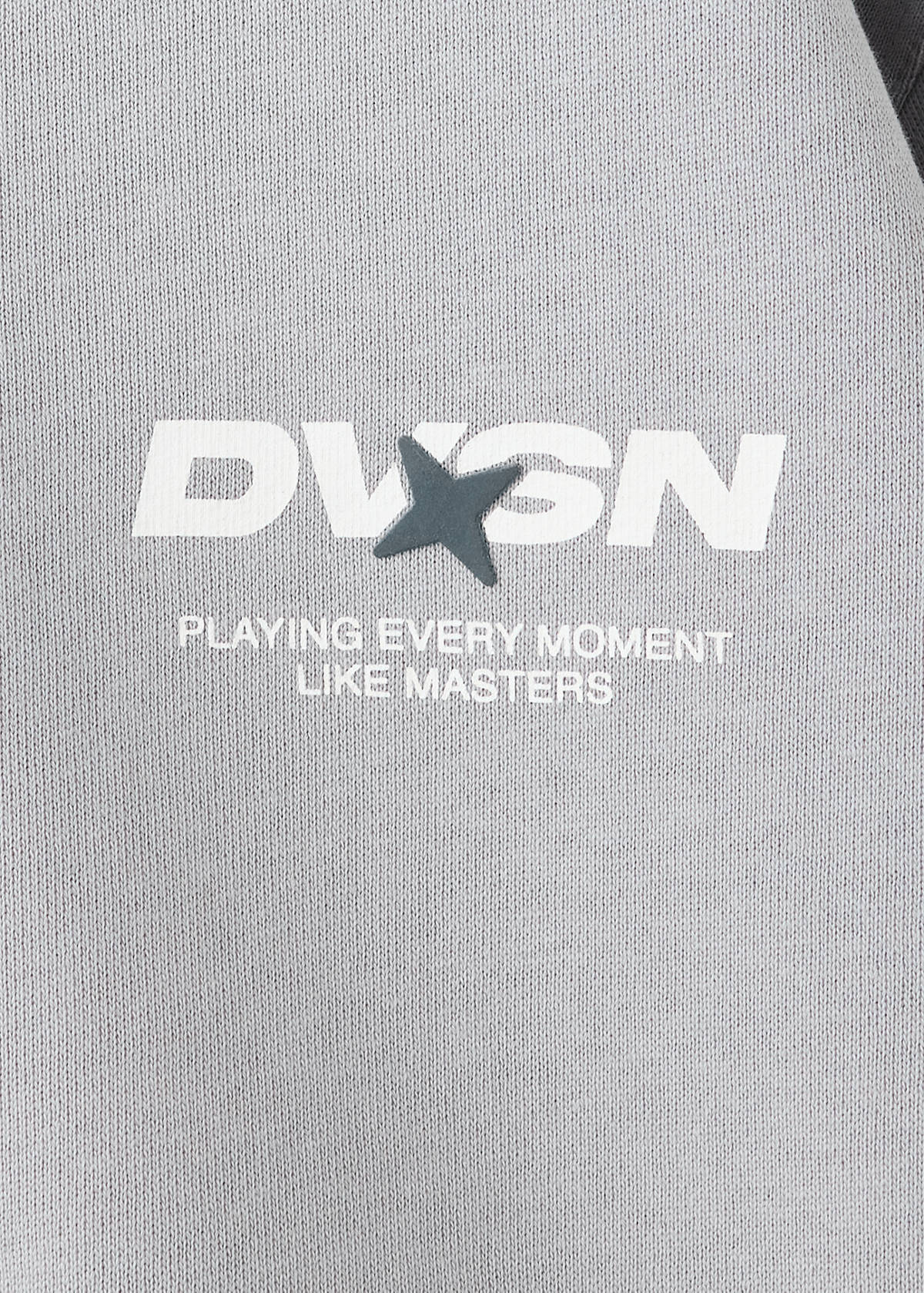 Relaxed fit sweatshirt with text detail — Grey