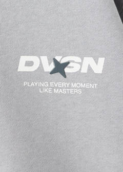 Relaxed fit sweatshirt with text detail — Grey 3