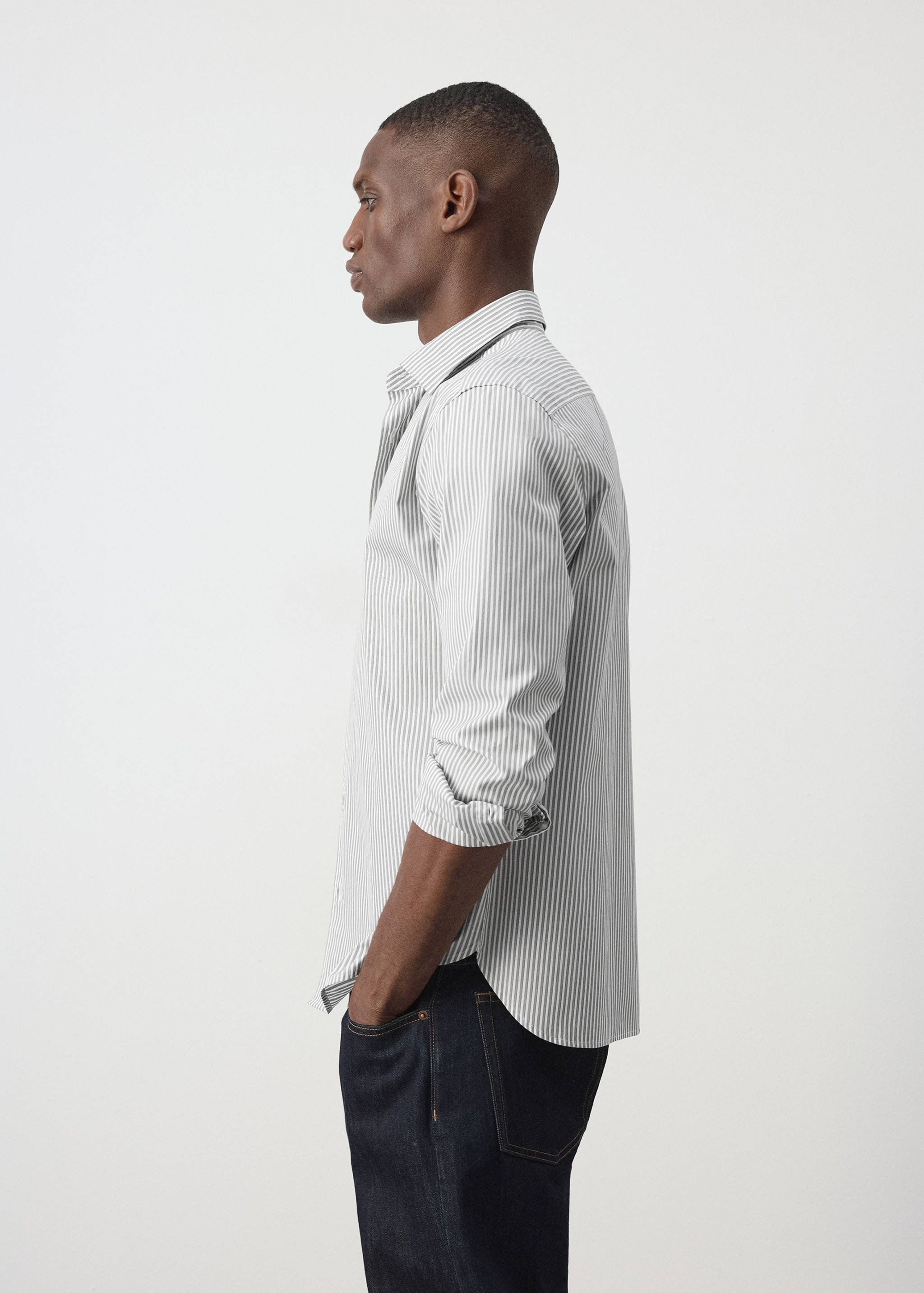 Chemise coton rayures regular-fit - Détail de l'article 2