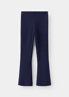 Flared leggings with studs — Navy 3