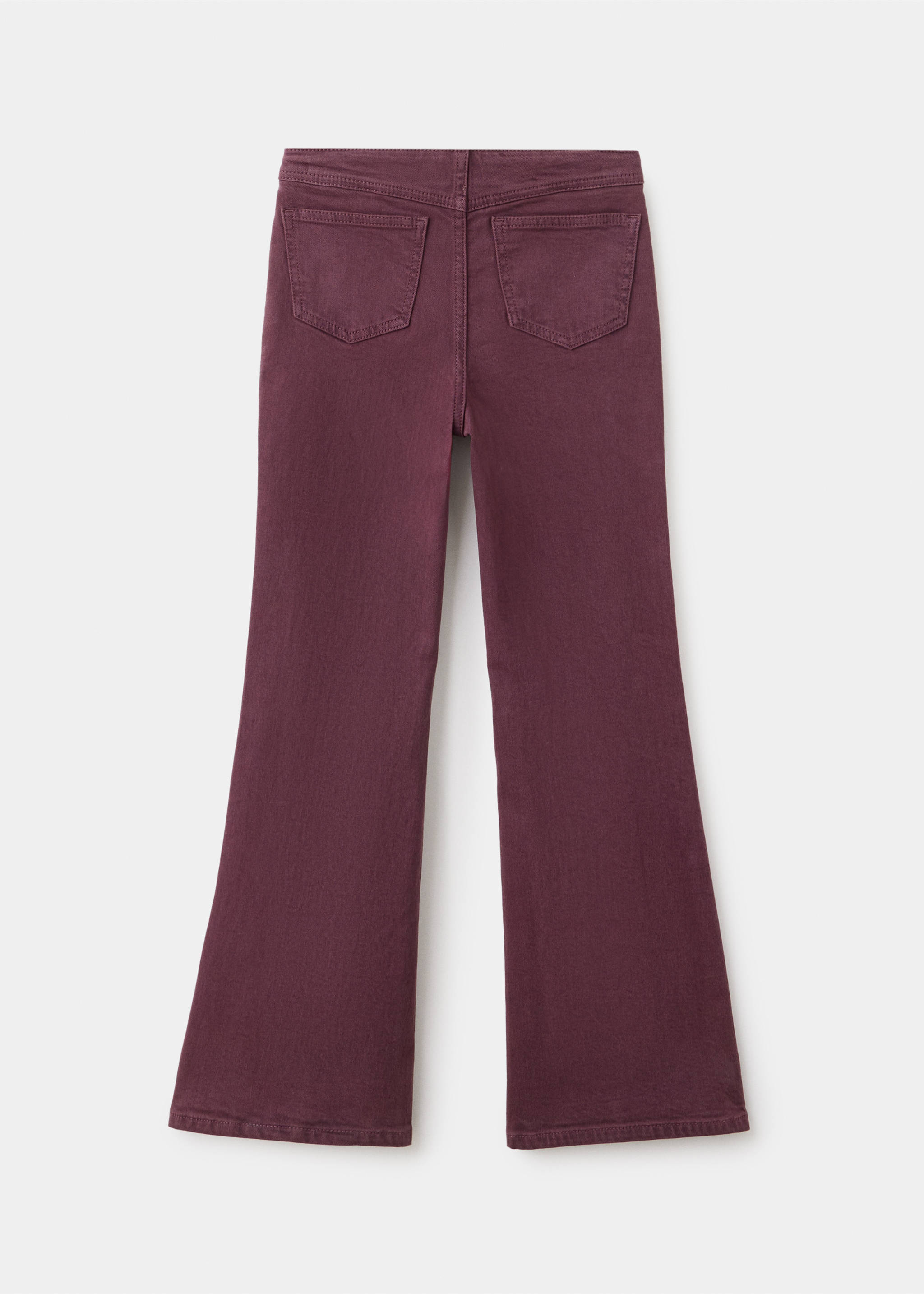 Jeans flarexly - Reverse of the article, Plum. Ref: 37094443-00.