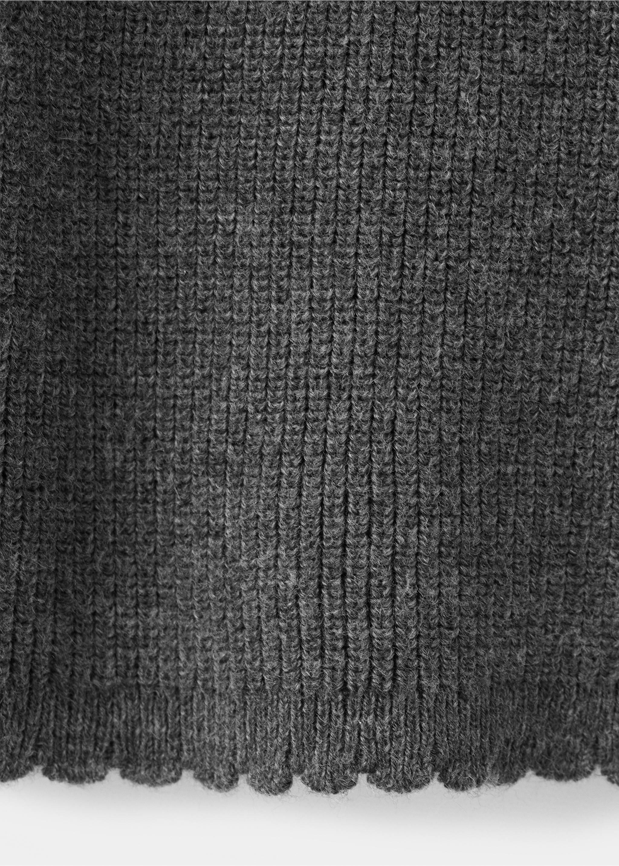 Pantalón recto punto - Detalle del artículo 0, Gris antracita. Ref: 37094444-00.