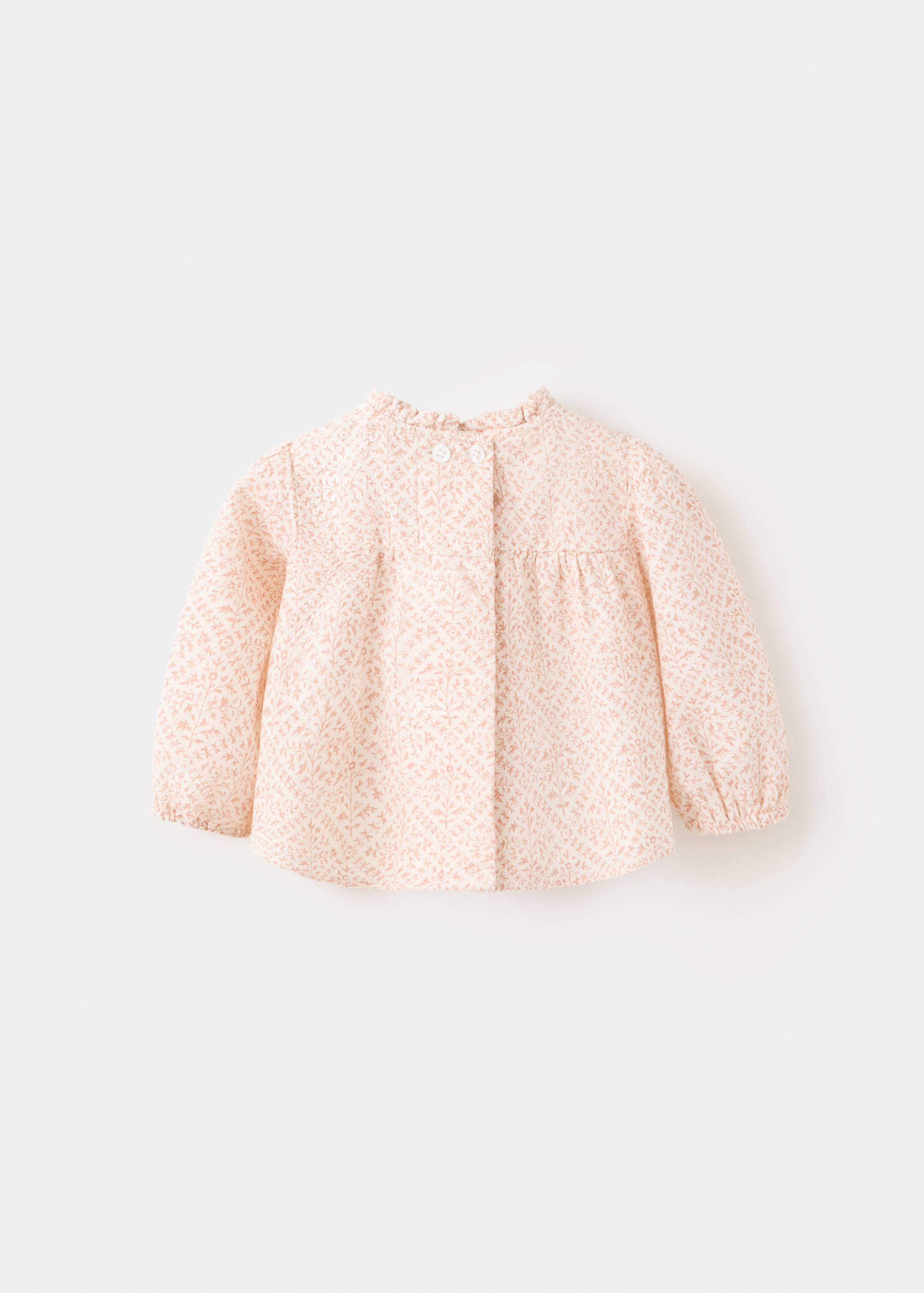 Blouse imprimée manches longue - Verso de l’article