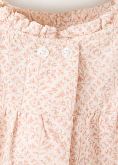 Printed long-sleeve blouse — Off White 2