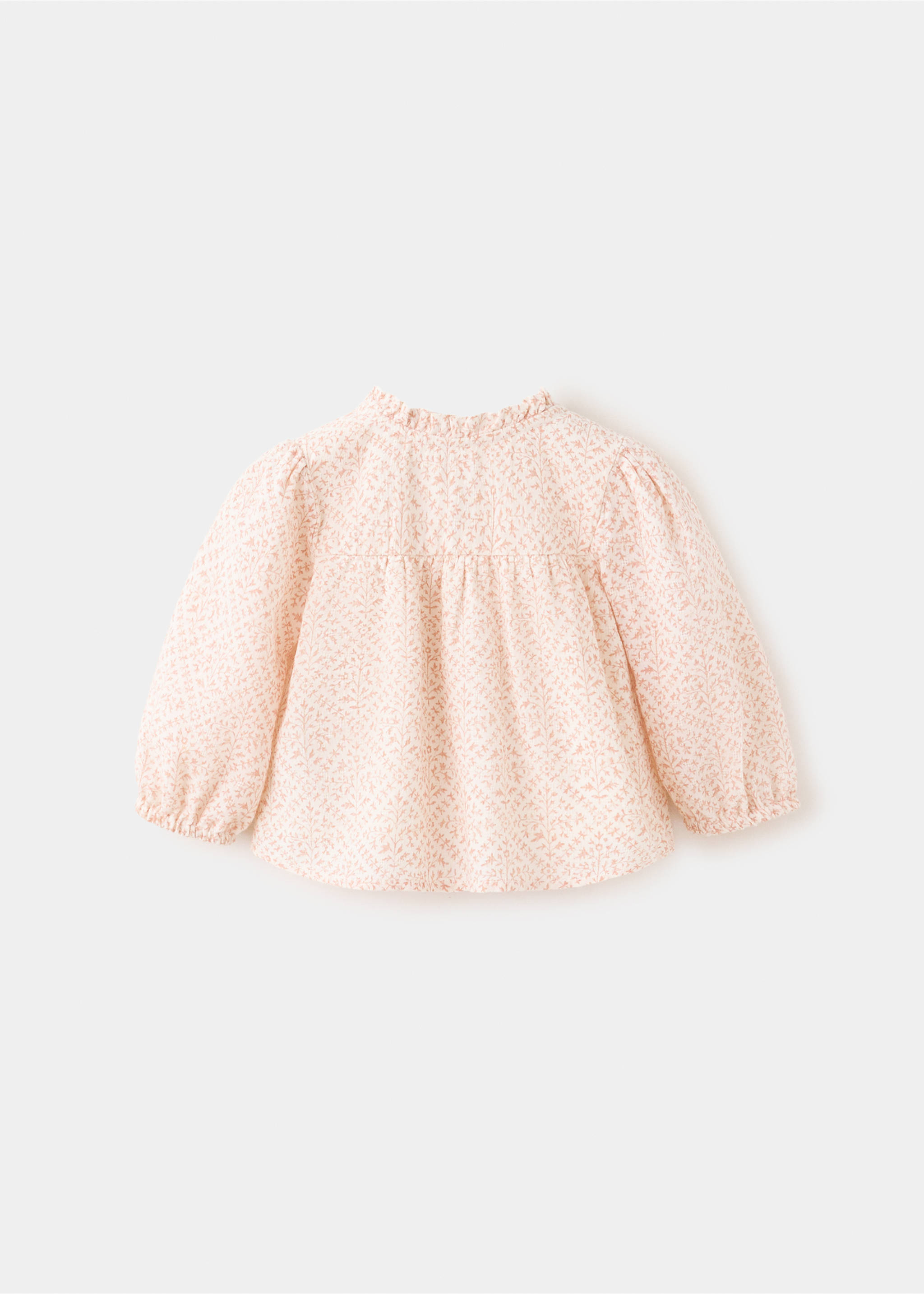 Blouse imprimée manches longue - Article sans modèle, Blanc cassé. Ref: 37094445-00.