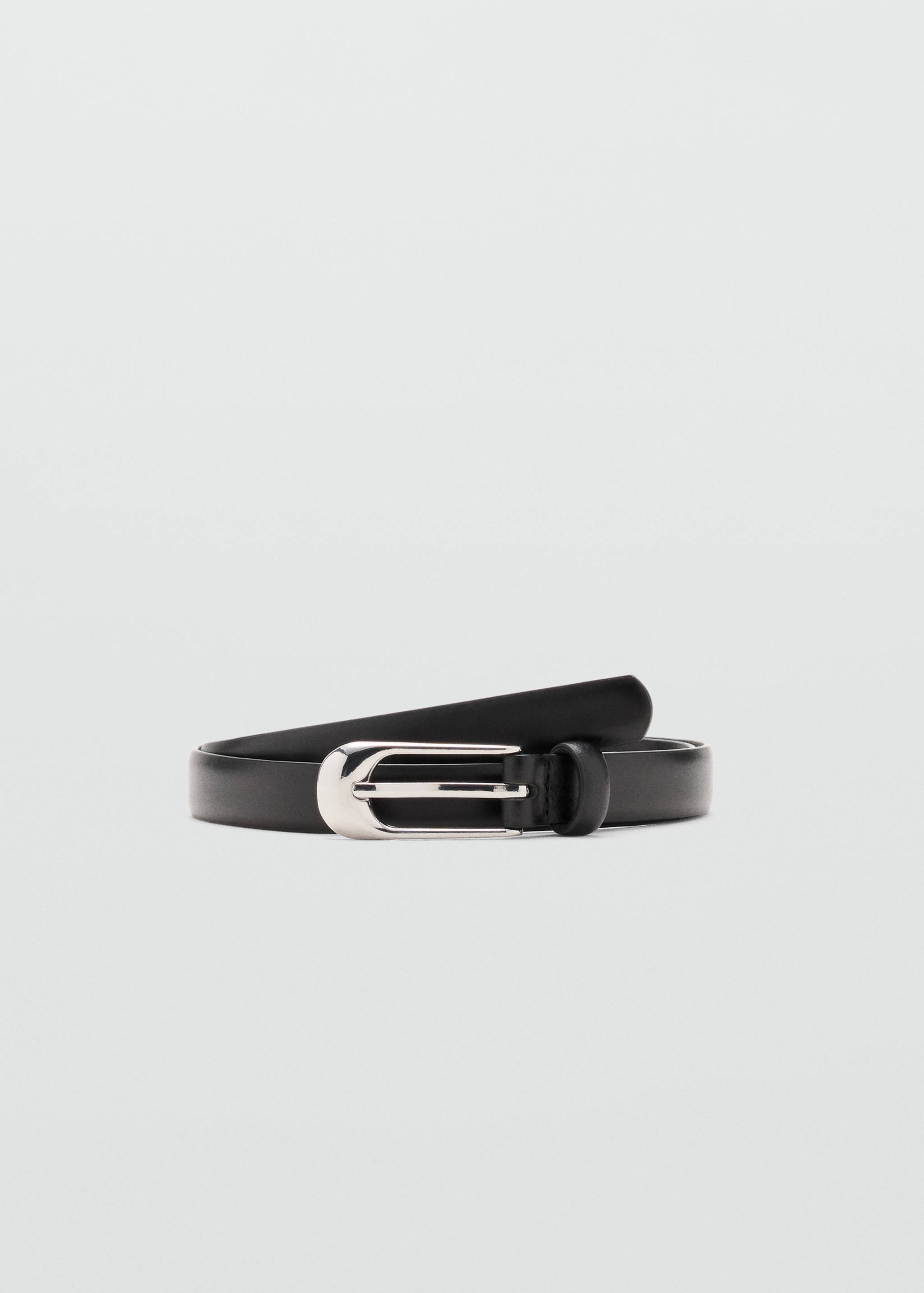 Buckle leather belt - Article without model