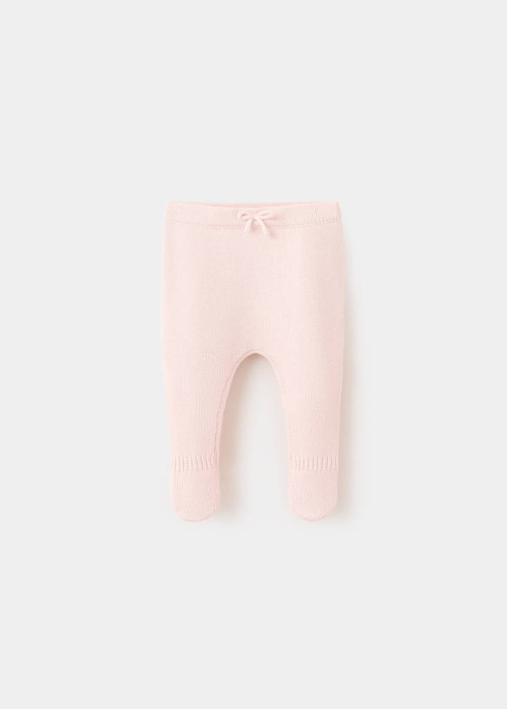 Knitted leggings — Light Pink