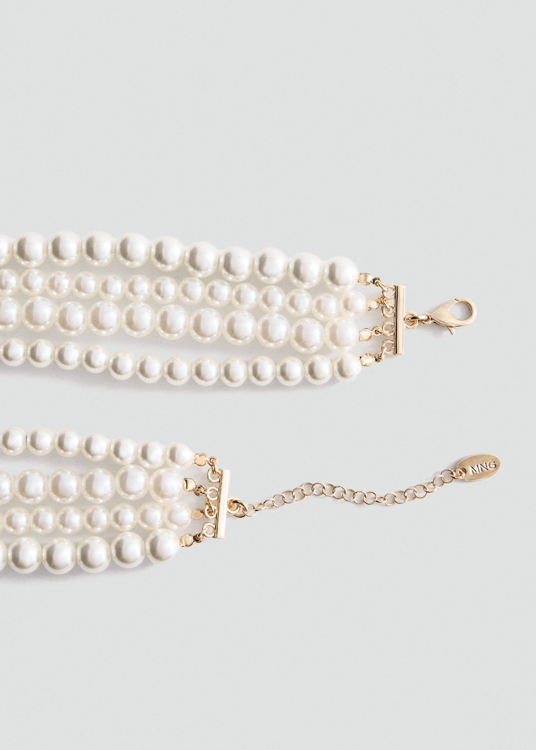 Mixed pearl necklace - Details of the article 1