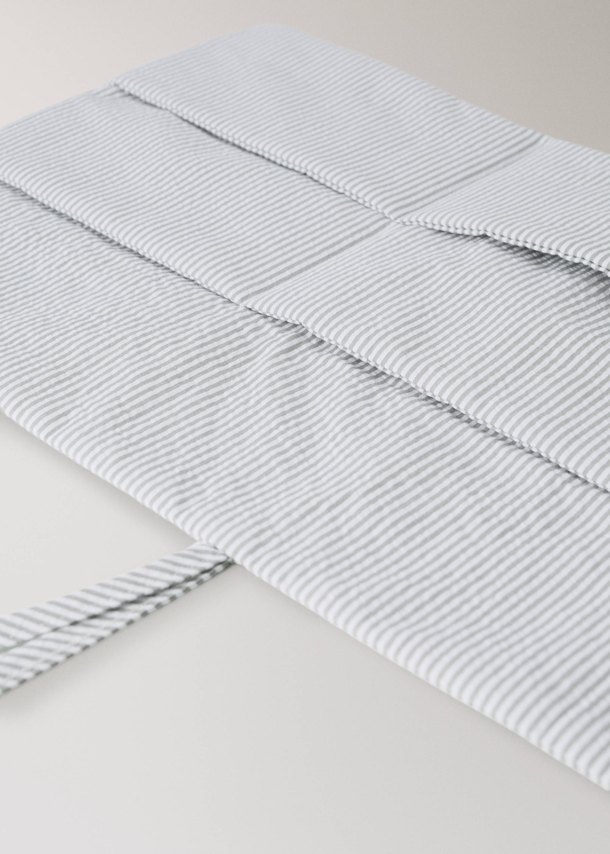 Korb aus 100 % Baumwolle mit Streifen - Detail des Artikels 1