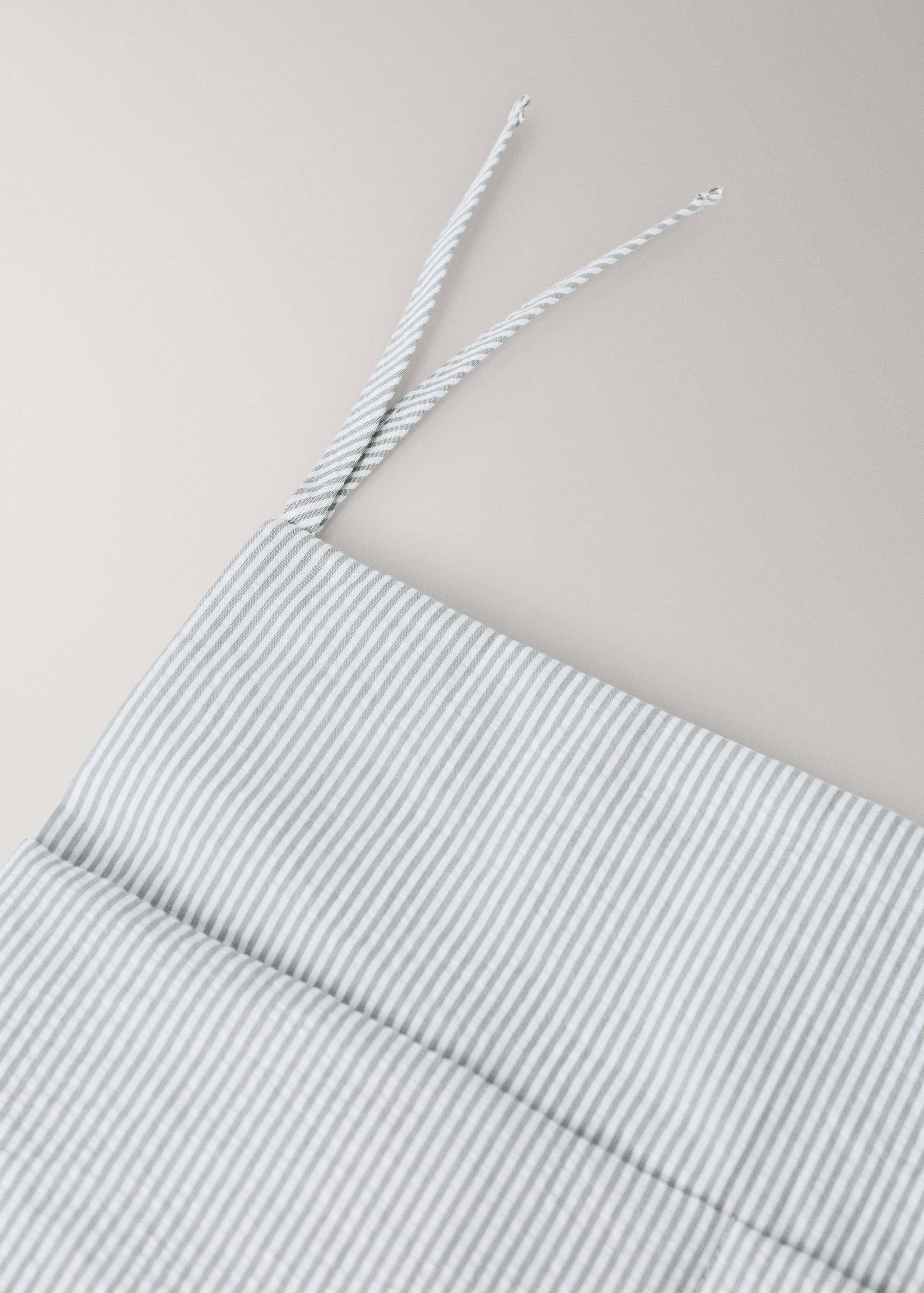 Korb aus 100 % Baumwolle mit Streifen - Detail des Artikels 2