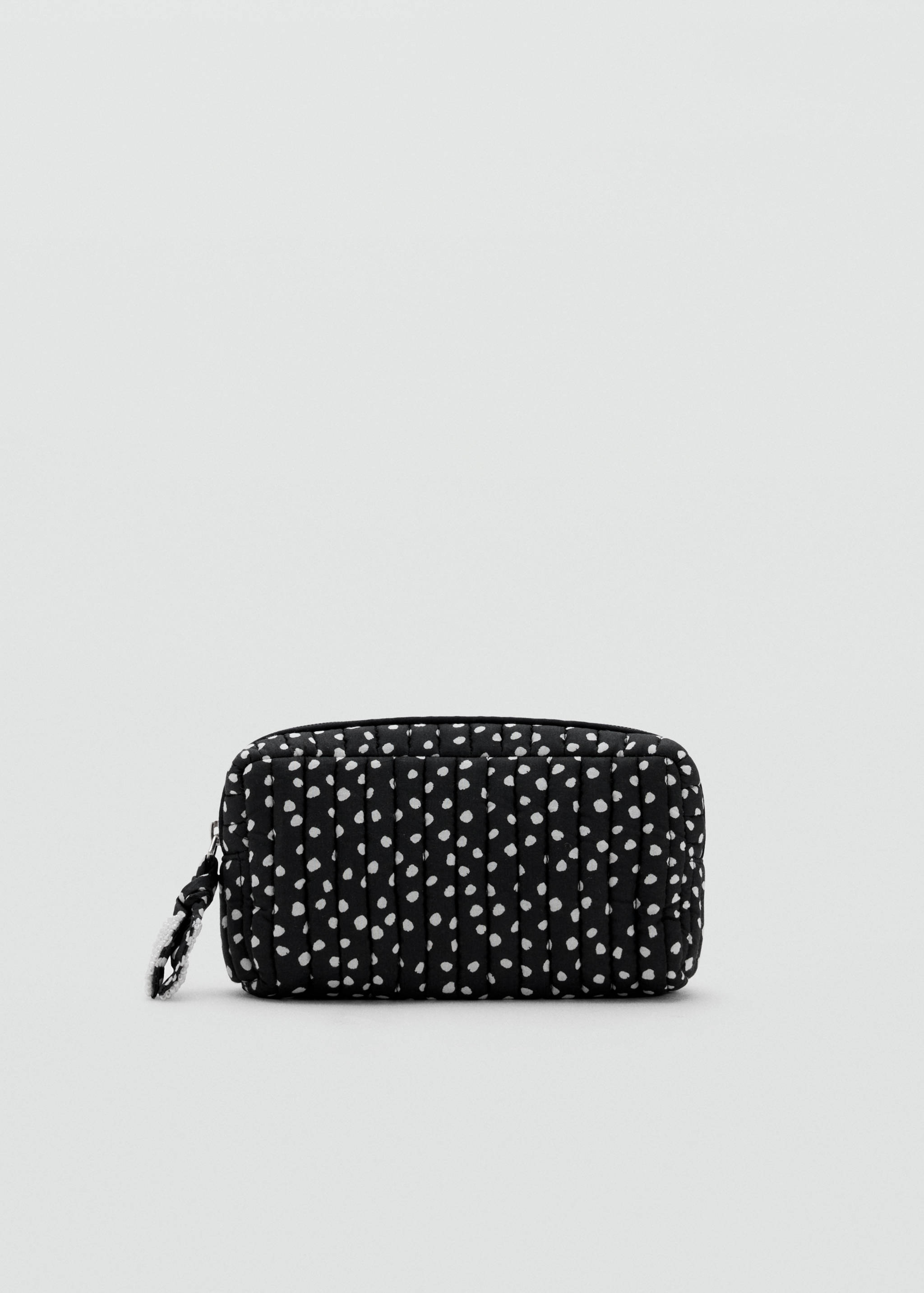 Padded wash bag with spots - Article without model