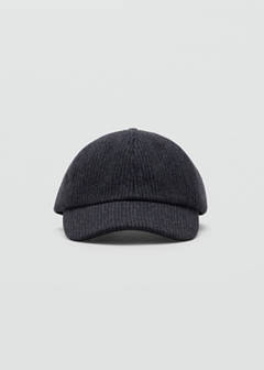 Striped woollen cap — Grey 2