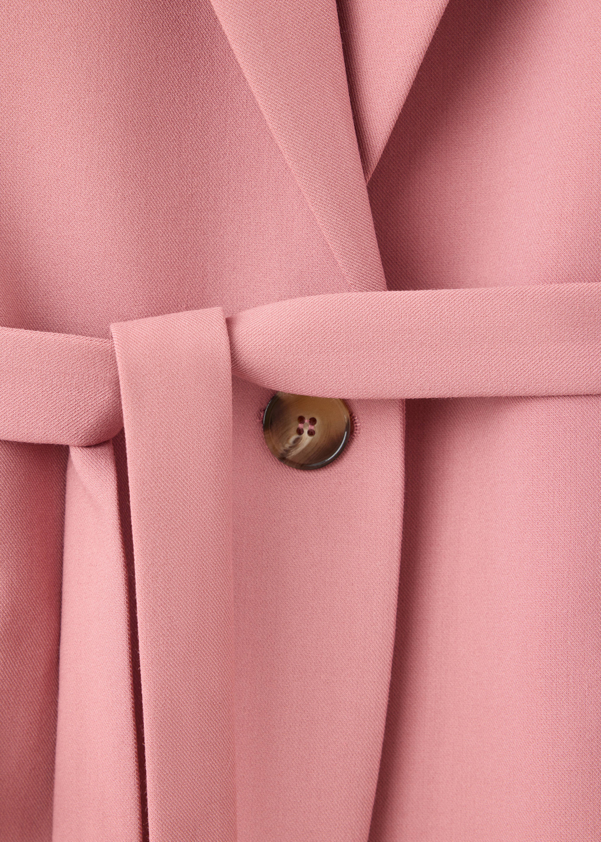 Straight cut suit blazer with pockets - Details of the article 8