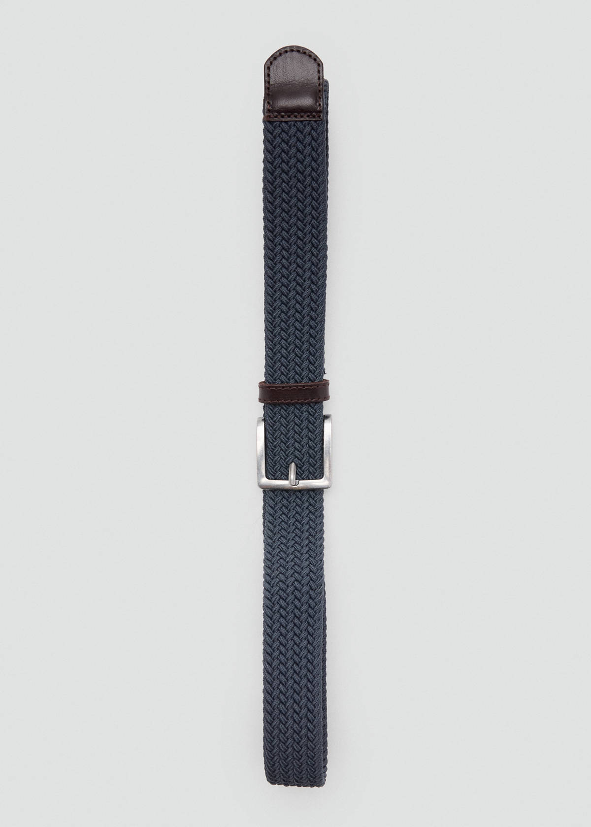 Braided belt — Navy