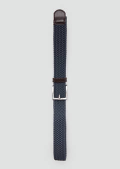 Braided belt — Navy 4