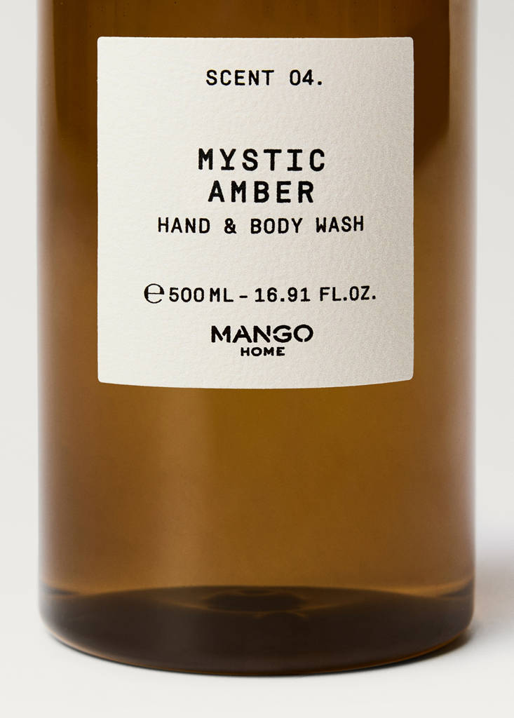 MYSTIC AMBER liquid soap 500ml — Brown