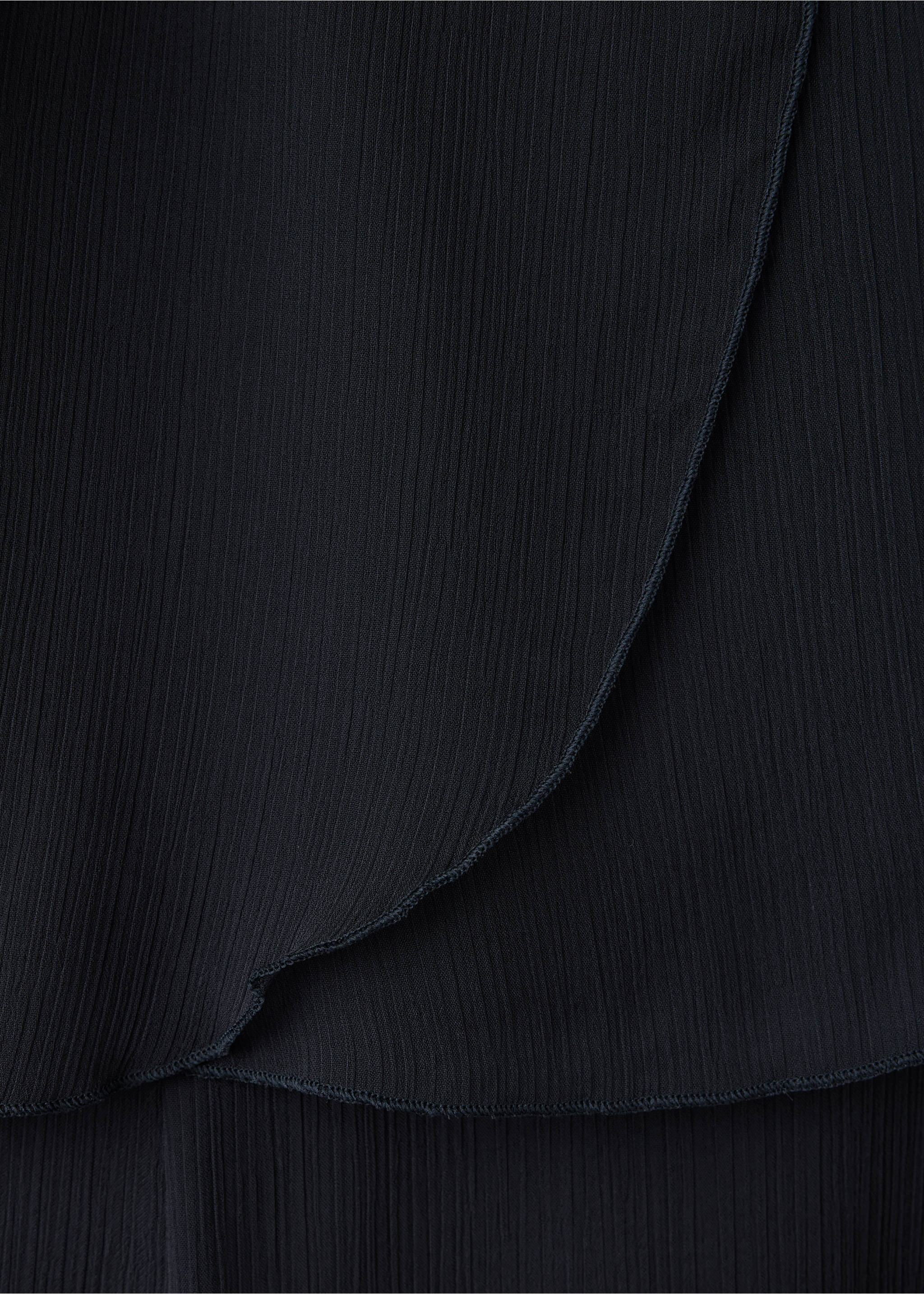 Strapless jumpsuit - Details of the article 8, Navy. Ref: 37094475-00.