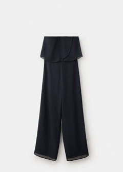 Strapless jumpsuit — Navy 5