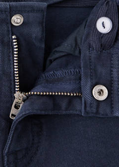 Waistband-free flare jeans — Navy 3