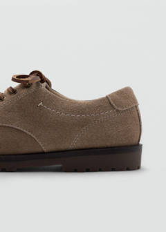 Leather deck shoe — Sand 5