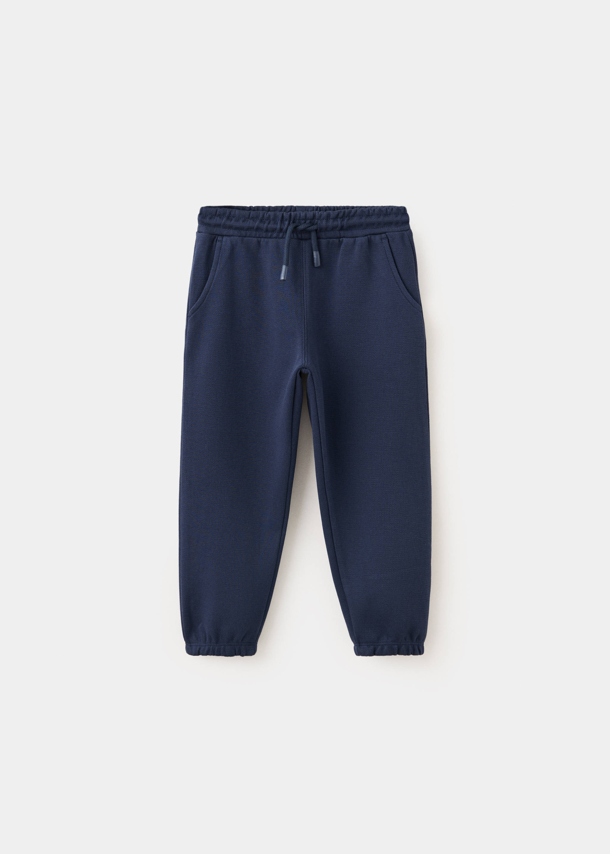 Cotton jogger-style trousers - Article without model