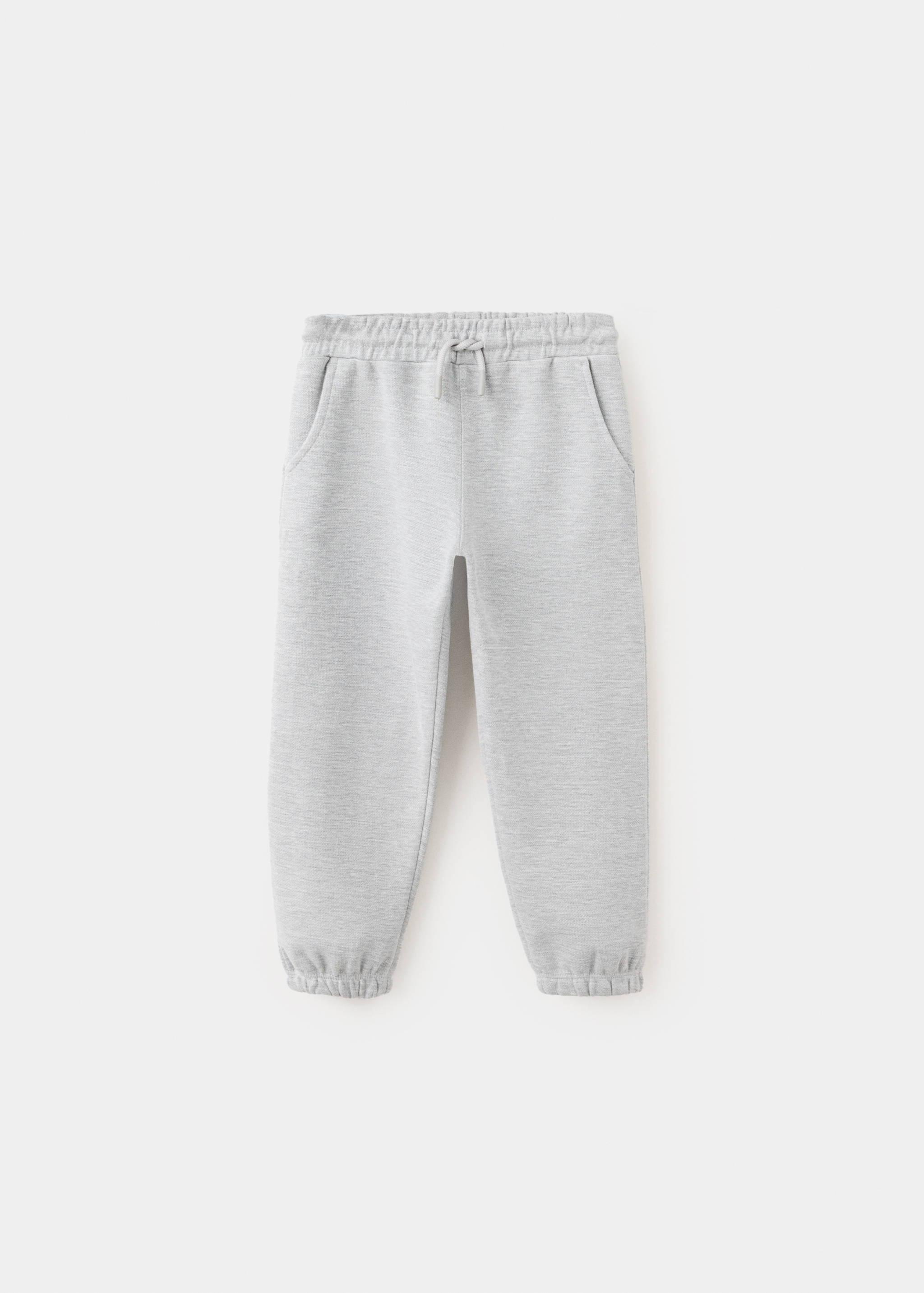 Cotton jogger-style trousers - Article without model