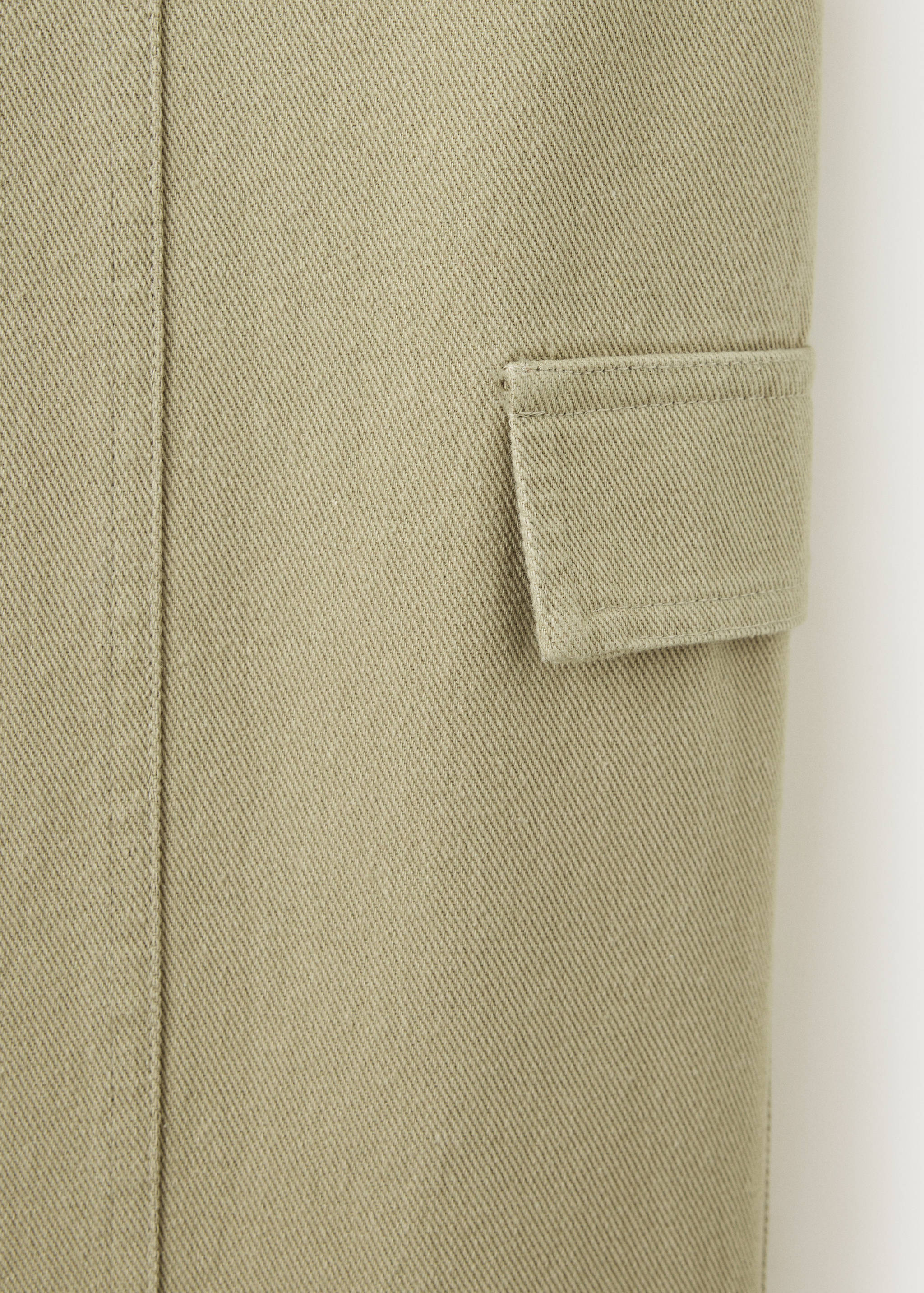 Wide leg cargo jeans - Details of the article 0