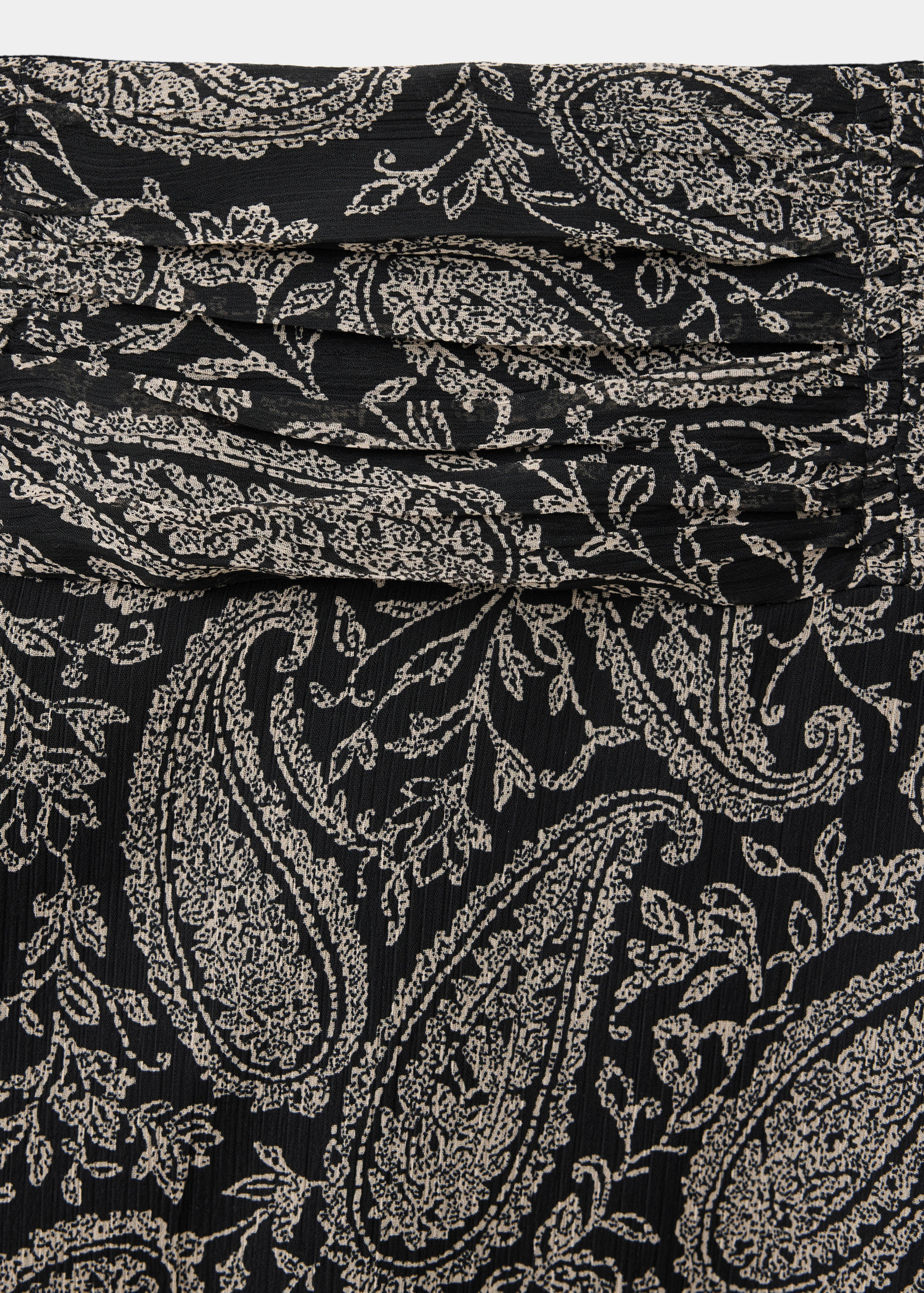 Paisley print chiffon skirt - Details of the article 8