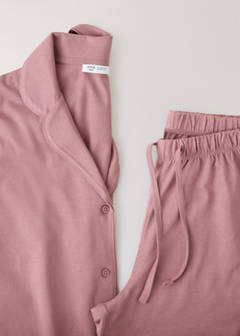 Full 100% cotton pyjamas — Pink 7