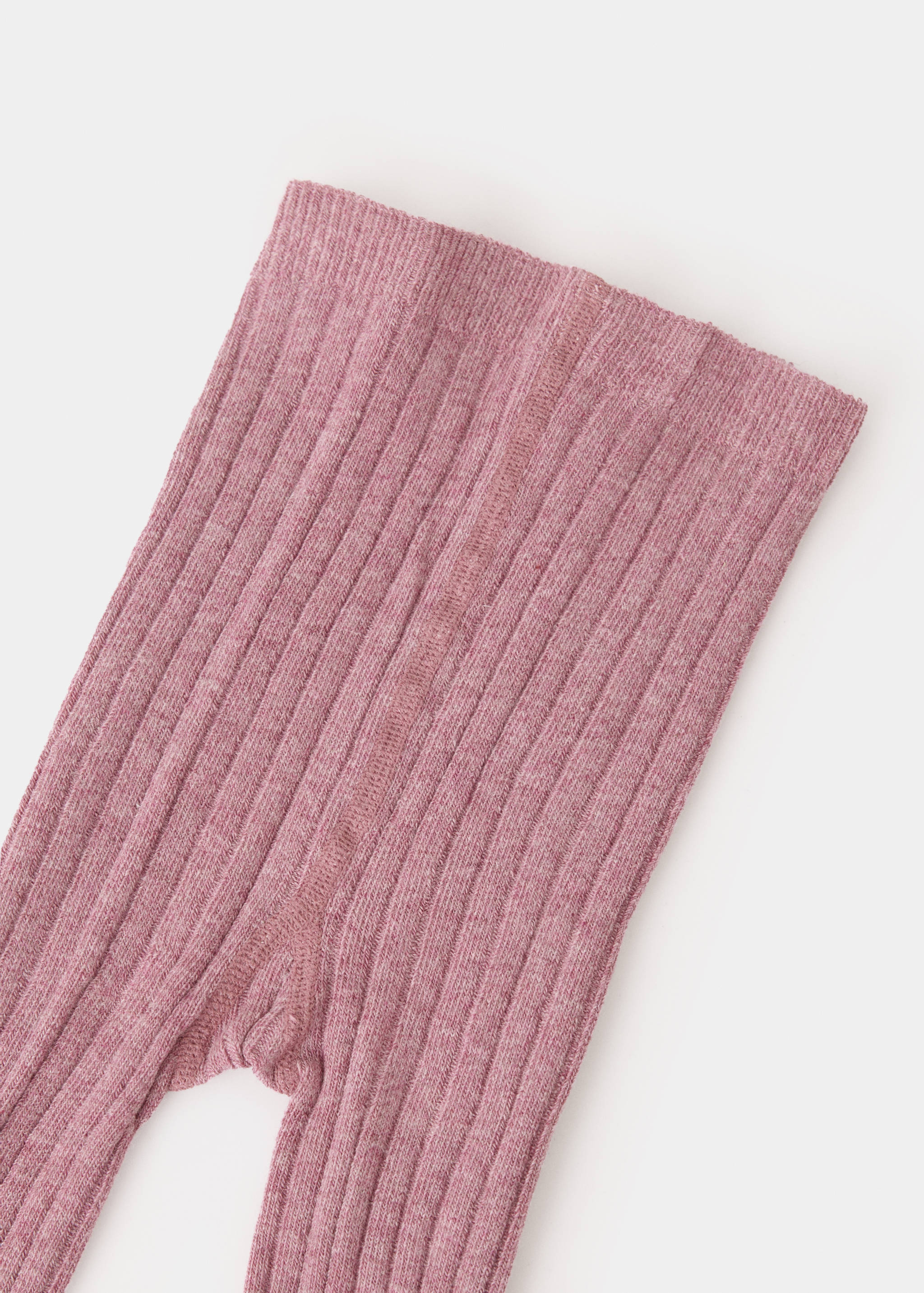 Ribbed knit tights - Reverse of the article