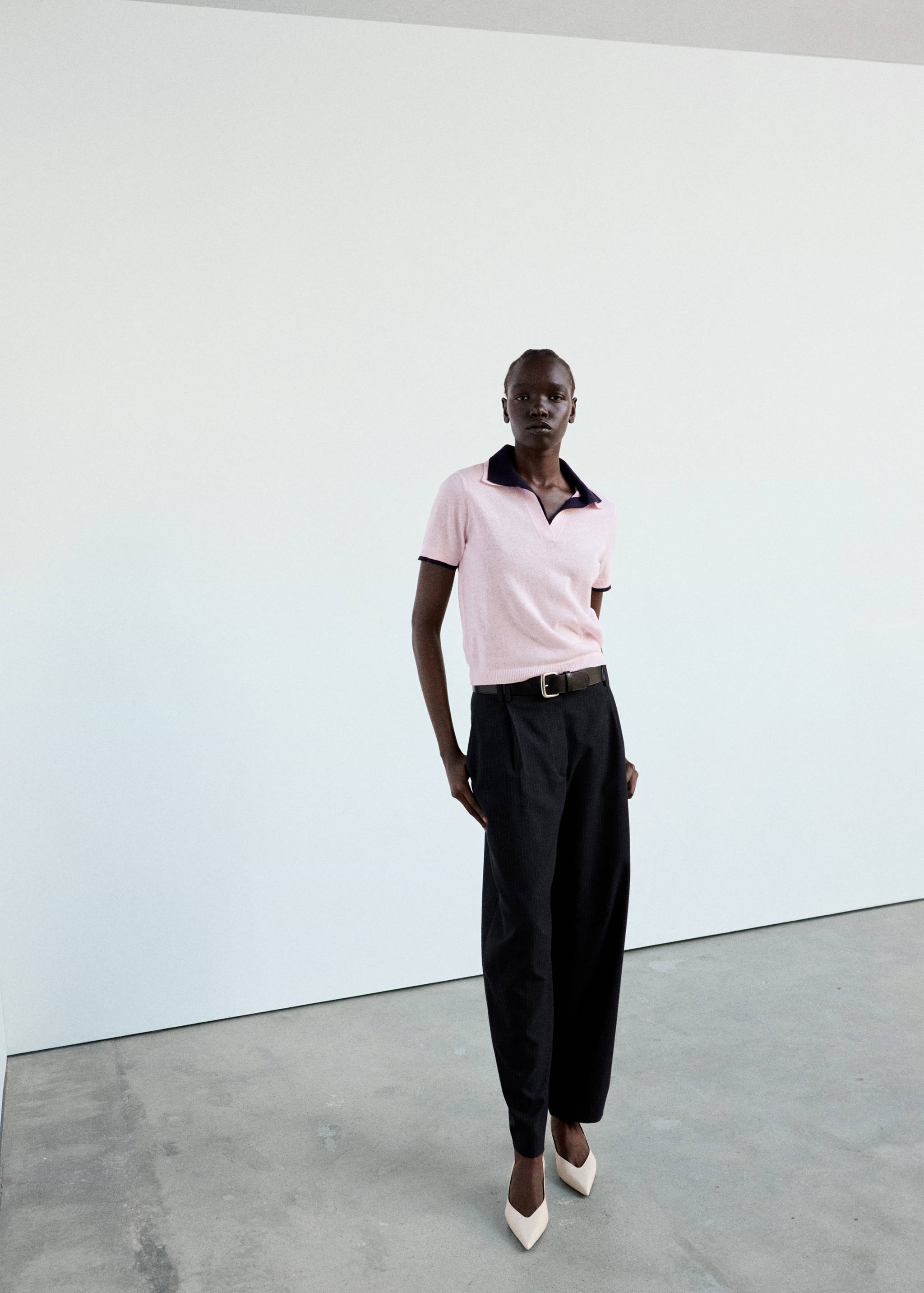 Pantalon ballon taille haute - Plan général