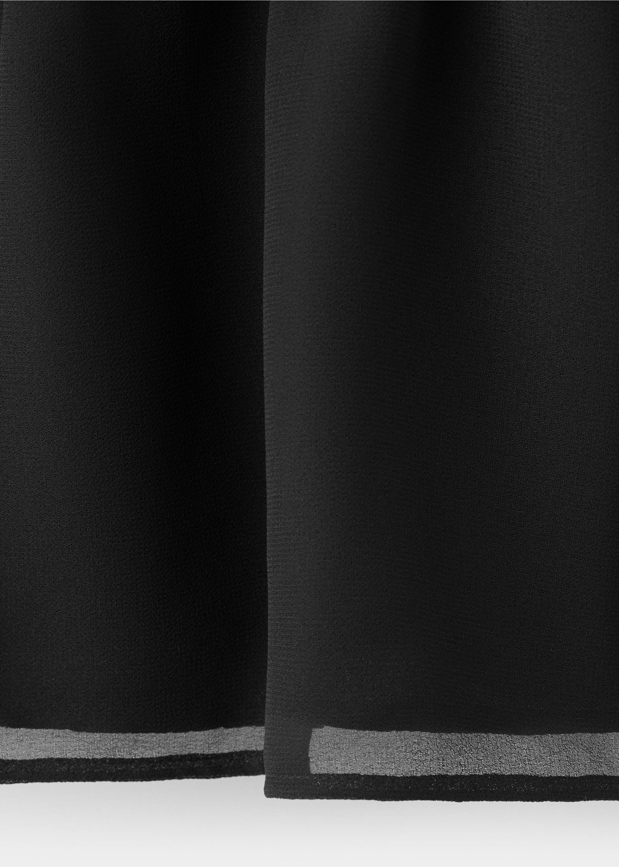 Beaded detail strappy top - Details of the article 0, Black. Ref: 37094792-00.
