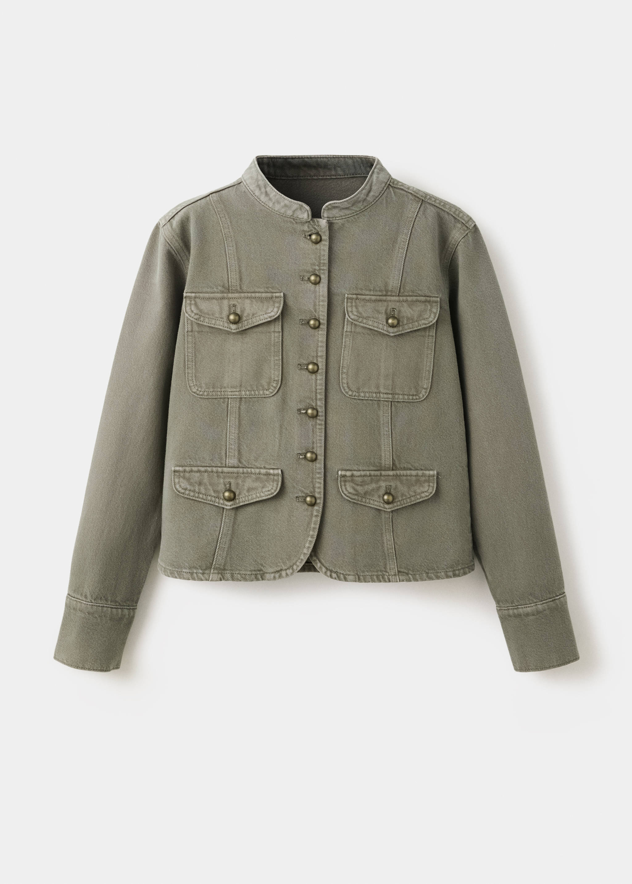 Pockets denim jacket - Article without model